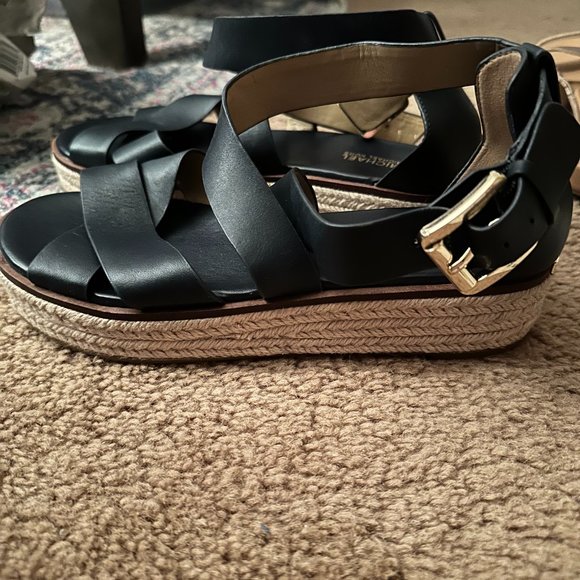 Michael Kors Shoes Michael Kors Navy Espadrille Sandal Womens